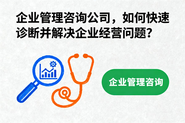 企业管理咨询公司，如何快速诊断并解决企业经营问题？