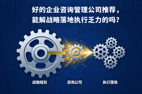 好的企业咨询管理公司推荐，能解战略落地执行乏力的吗？
